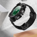 Zestaw etui Supcase Unicorn Beetle Pro i szkło hartowane na Samsung Galaxy Watch 6 Classic (47 mm) - czarne