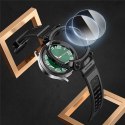 Zestaw etui Supcase Unicorn Beetle Pro i szkło hartowane na Samsung Galaxy Watch 6 Classic (47 mm) - czarne