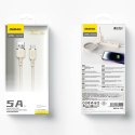 Kabel Dudao L7SC USB-A - USB-C 5A 1m - beżowy