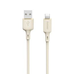 Kabel Dudao L7SL USB-A - Lightning 5A 1m - beżowy