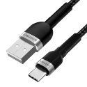 Kabel Wozinsky WNBAC1 USB-A / USB-C 2.4A 1 m - czarny