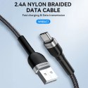 Kabel Wozinsky WNBAC1 USB-A / USB-C 2.4A 1 m - czarny