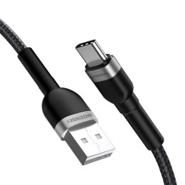 Kabel Wozinsky WNBAC2 USB-A / USB-C 2.4A 2 m - czarny