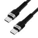 Kabel Wozinsky WNBCC2 USB-C / USB-C PD 65W 2 m - czarny