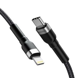 Kabel Wozinsky WNBCL1 Lightning / USB-C PD 30W 1 m - czarny