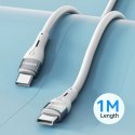 Kabel Wozinsky WSTCC1 USB-C / USB-C PD 65W 1 m - biały