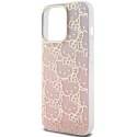 Etui Hello Kitty IML Gradient Electrop Crowded Kitty Head na iPhone 13 Pro / 13 - różowe