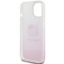 Etui Hello Kitty IML Gradient Electrop Kitty Head na iPhone 15 - różowe