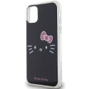 Etui Hello Kitty IML Kitty Face na iPhone 11 / Xr - czarne