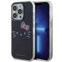 Etui Hello Kitty IML Kitty Face na iPhone 14 Pro - czarne