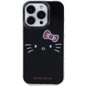 Etui Hello Kitty IML Kitty Face na iPhone 15 Pro Max - czarne