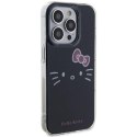 Etui Hello Kitty IML Kitty Face na iPhone 15 Pro Max - czarne