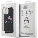 Etui Hello Kitty IML Kitty Face na iPhone 15 - czarne