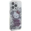 Etui Hello Kitty IML Kitty On Bricks Graffiti na iPhone 15 Pro Max - białe