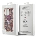 Etui Hello Kitty IML Tags Graffiti na iPhone 13 Pro / 13 - różowe