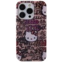 Etui Hello Kitty IML Tags Graffiti na iPhone 13 Pro Max - różowe