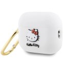 Etui Hello Kitty Silicone 3D Kitty Head na AirPods Pro 2 (2022/2023) - białe