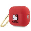 Etui Hello Kitty Silicone 3D Kitty Head na AirPods Pro 2 (2022/2023) - fuksjowe