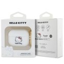 Etui Hello Kitty Silicone 3D Kitty Head na AirPods Pro - białe