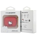 Etui Hello Kitty Silicone 3D Kitty Head na AirPods Pro - fuksjowe