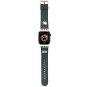 Pasek Hello Kitty Kitty Head na Apple Watch 38/40/41mm - czarny