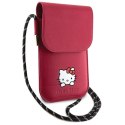 Torebka Hello Kitty Leather Daydreaming Cord - różowa