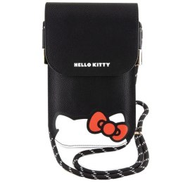 Torebka Hello Kitty Leather Hiding Kitty Cord - czarna