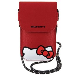 Torebka Hello Kitty Leather Hiding Kitty Cord - czerwona