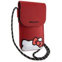 Torebka Hello Kitty Leather Hiding Kitty Cord - czerwona