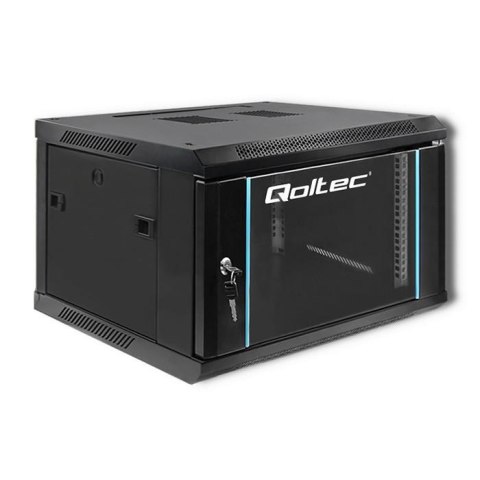 Qoltec Szafa RACK Qoltec 19" | 6U | 600*370