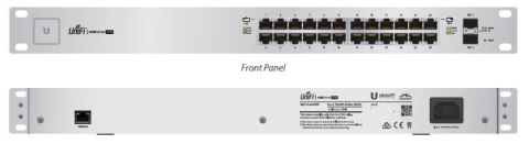 Ubiquiti Networks Inc Switch zarządzalny UBIQUITI UniFiSwitch 24x100/1000 2xSFP PoE+ 250W