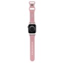 Pasek Hello Kitty Silicone Kitty Head na Apple Watch 42/44/45/49mm - różowy