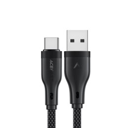 Kabel Acefast C8-04 USB-A / USB-C 3A - czarny