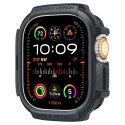 Etui Spigen Rugged Armor na Apple Watch Ultra 1 / 2 (49 mm) - ciemnoszare