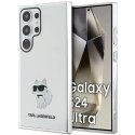 Etui Karl Lagerfeld IML Choupette na Samsung Galaxy S24 Ultra - przezroczyste