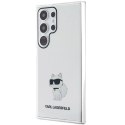 Etui Karl Lagerfeld IML Choupette na Samsung Galaxy S24 Ultra - przezroczyste