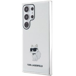 Etui Karl Lagerfeld IML Choupette na Samsung Galaxy S24 Ultra - przezroczyste