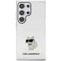 Etui Karl Lagerfeld IML Choupette na Samsung Galaxy S24 Ultra - przezroczyste