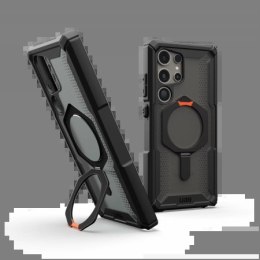 Etui UAG Plasma XTE Kickstand do Samsung Galaxy S24 Ultra 5G - czarno-pomarańczowe