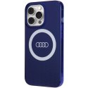 Etui Audi IML Big Logo MagSafe na iPhone 13 Pro / 13 - niebieskie