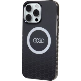 Etui Audi IML Big Logo MagSafe na iPhone 15 Pro Max - czarne