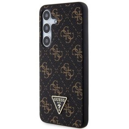 Etui Guess 4G Triangle na Samsung Galaxy S24+ - czarne