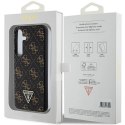 Etui Guess 4G Triangle na Samsung Galaxy S24 - czarne