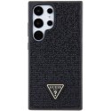 Etui Guess Rhinestone Triangle na Samsung Galaxy S24 Ultra - czarne