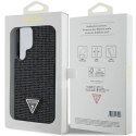 Etui Guess Rhinestone Triangle na Samsung Galaxy S24 Ultra - czarne