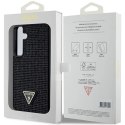 Etui Guess Rhinestone Triangle na Samsung Galaxy S24+ - czarne