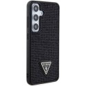 Etui Guess Rhinestone Triangle na Samsung Galaxy S24 - czarne