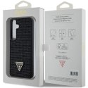 Etui Guess Rhinestone Triangle na Samsung Galaxy S24 - czarne