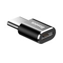 Adapter Baseus Mini przejściówka z micro USB na USB-C - czarny