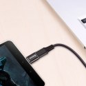 Adapter Baseus Mini przejściówka z micro USB na USB-C - czarny